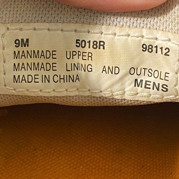 Timberland Earth Keepers Canvas Boat Shoes Men's Size 9 Lace Up - Picture 8 of 9